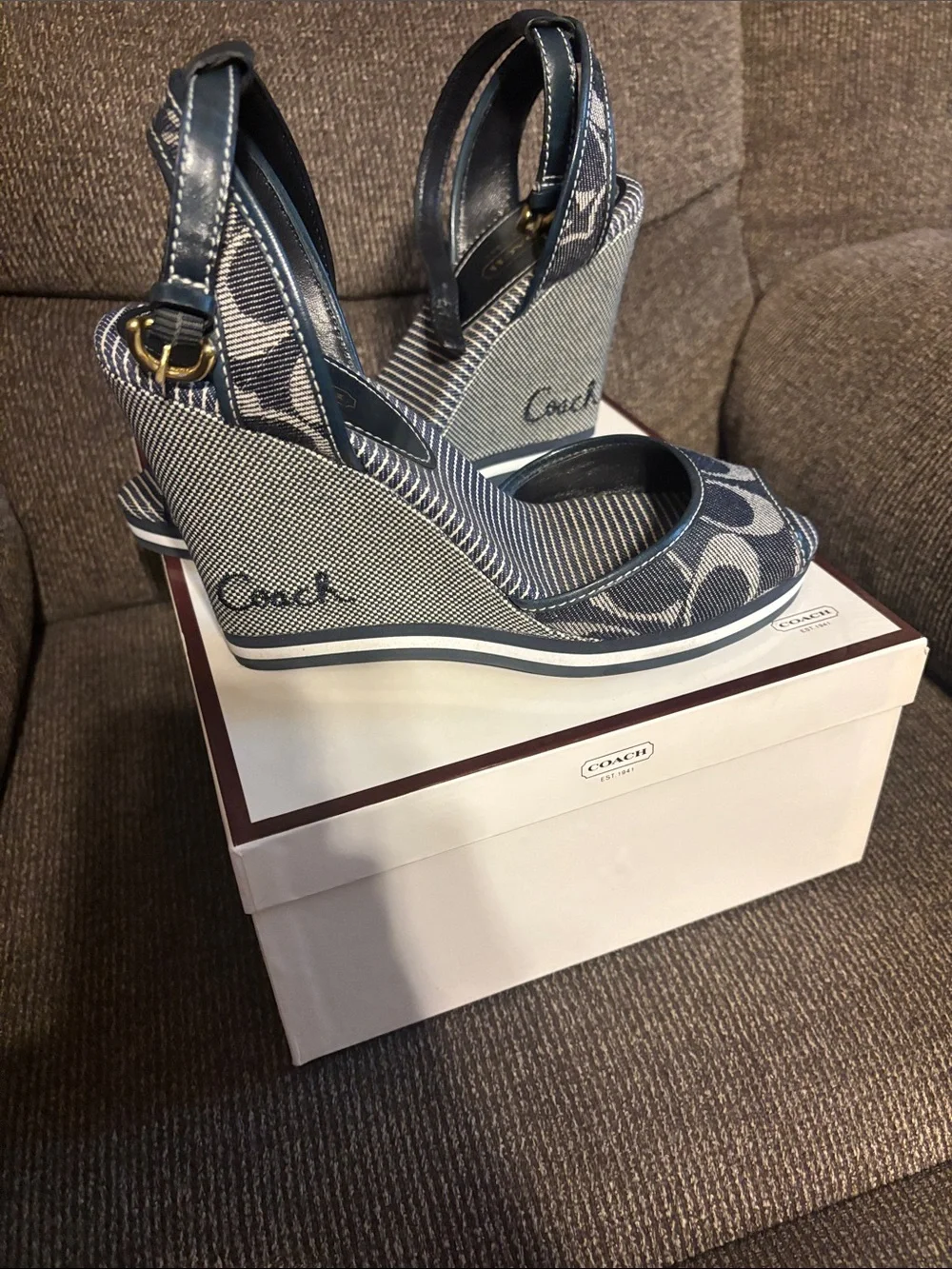 Coach women wedge